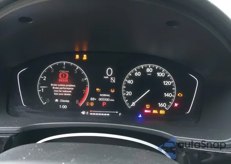 2025 Honda Civic Sport z USA, uszkodzony, nr VIN 2HGFE2F53SH556183